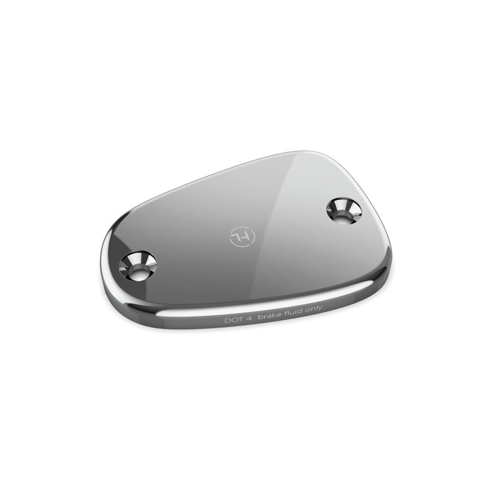 HIGHSIDER Coperchio CNC argento per serbatoio freno per Triumph