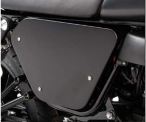 Coperchi originali, alluminio, nero per Moto Guzzi V7 I+II
