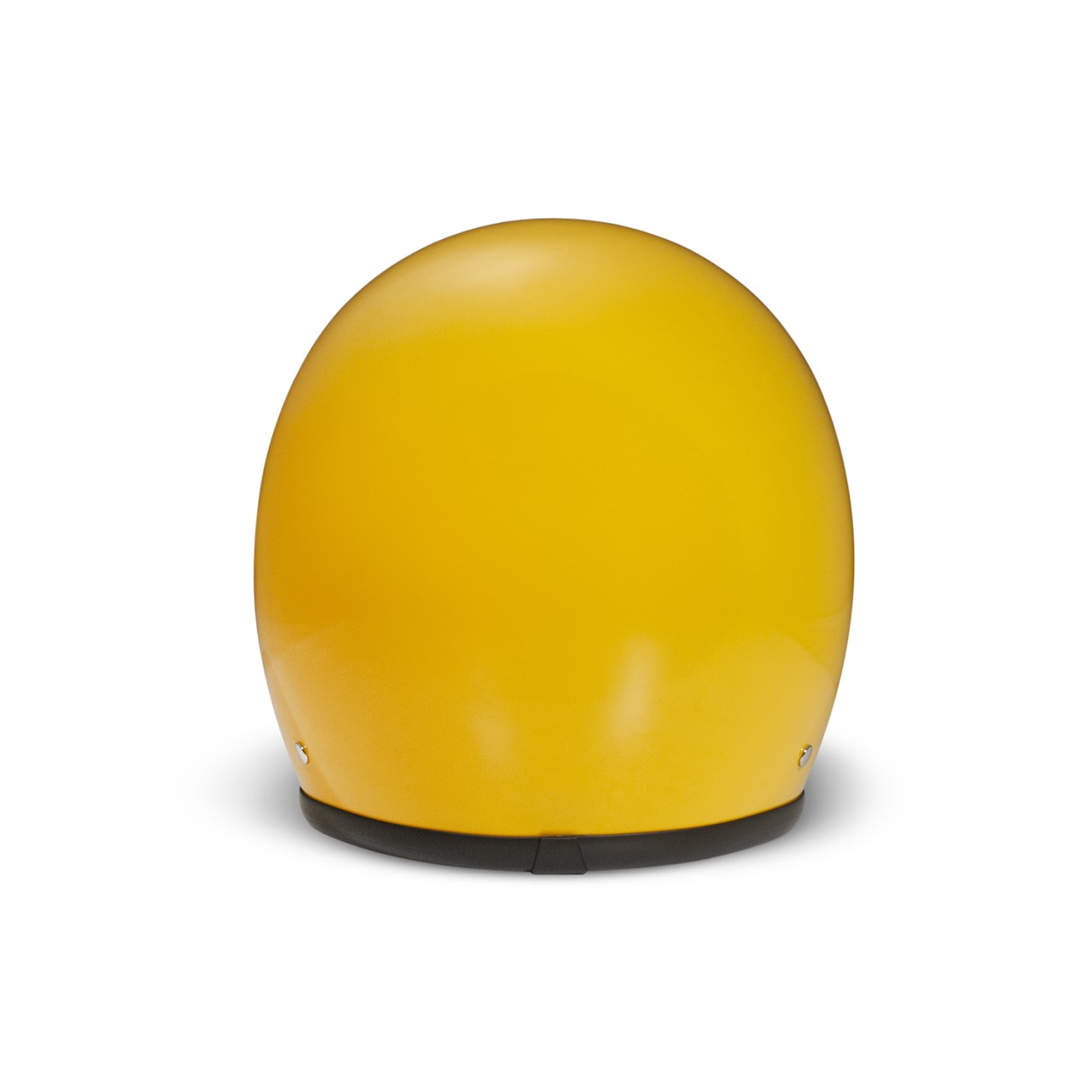 DMD Jet Helmet Retro, giallo, lucido, giallo, fibra di vetro, ECE 22.06