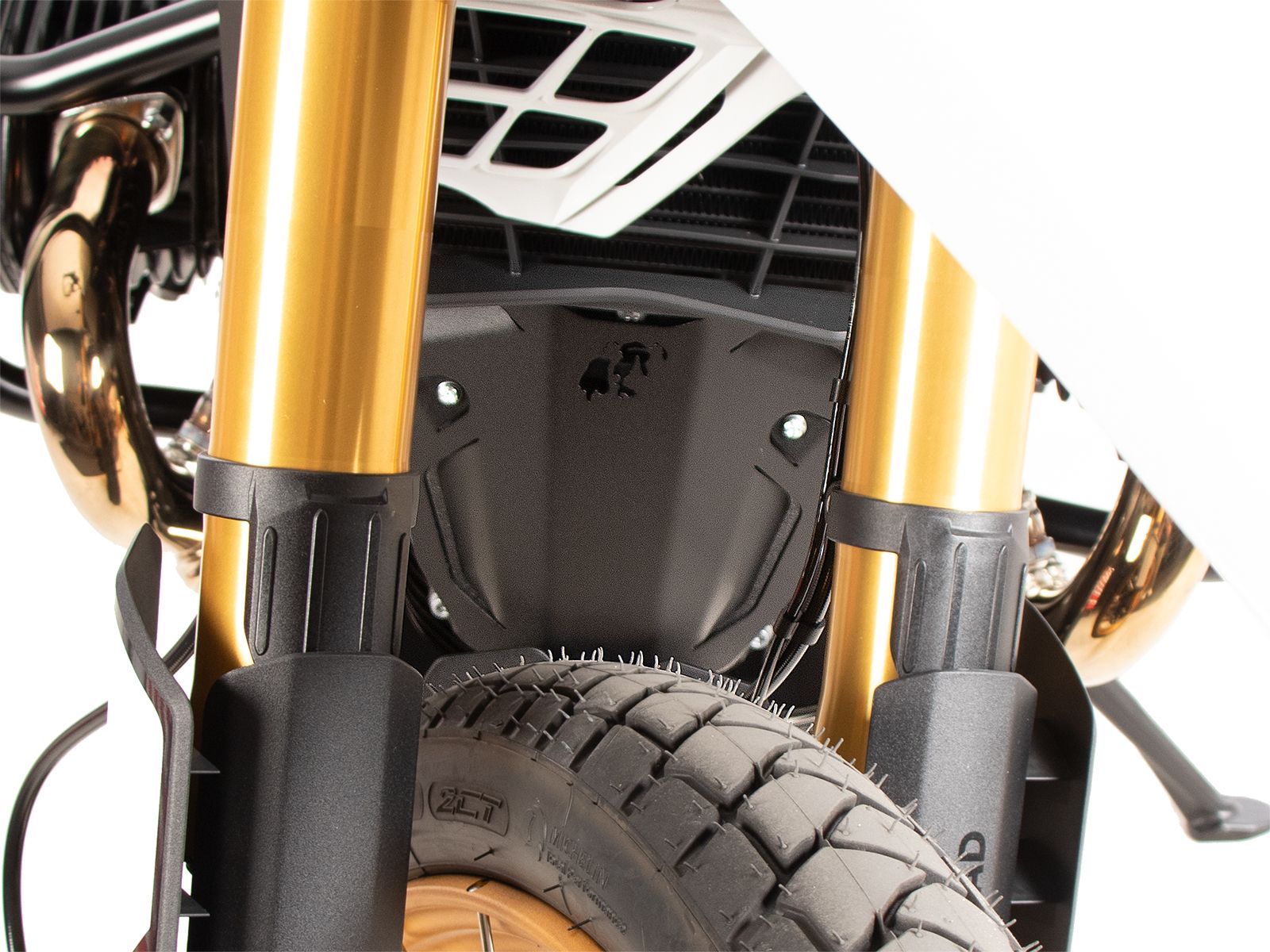 Piastra aggiuntiva di estensione del paramotore nera per BMW R 12 Nine T (24-) Hepco & Becker