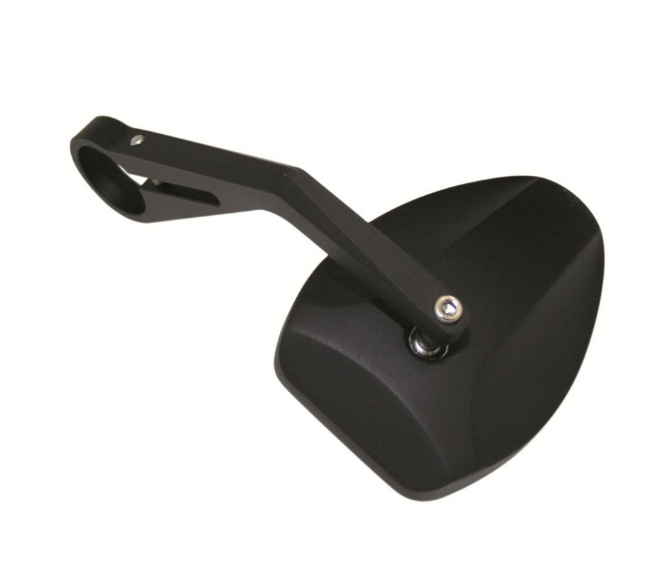 Specchietto per manubrio FERRARA 2 per Vespa destra o sinistra, nero