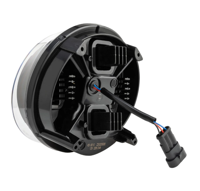 Faro ZELIONI Black Edition LED per Vespa GTS/GTS Super HPE 125-300 (19-22), nero
