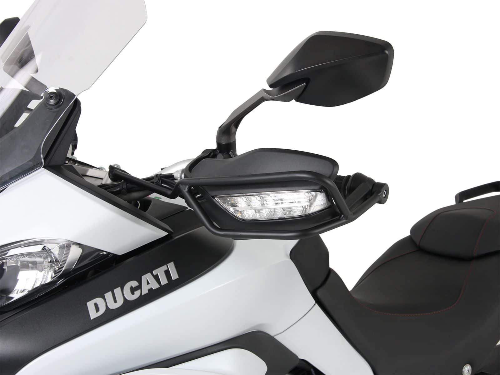 Set di maniglie nere per Ducati Multistrada 1200 Enduro (16-18) originali Hepco & Becker
