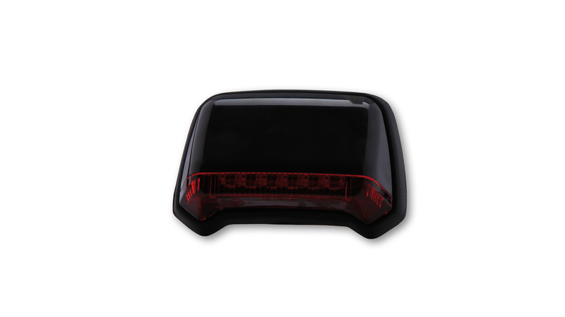 HIGHSIDER luce posteriore a LED intelligente per il montaggio sul parafango nero omologato E (1 pezzo)