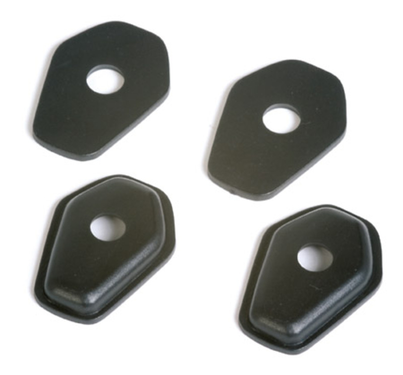 HIGHSIDER smart Iss 2 piastre di montaggio Distanziatore Indy Nero