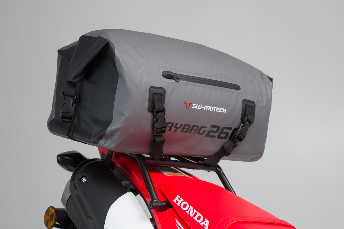 Borsa posteriore Drybag 260 per Moto Guzzi V7 II, grigio / nero - SW Motech
