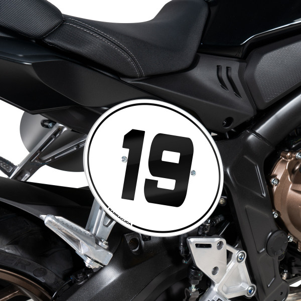 Targhetta per Honda CB 650 R (19-) - Barracuda