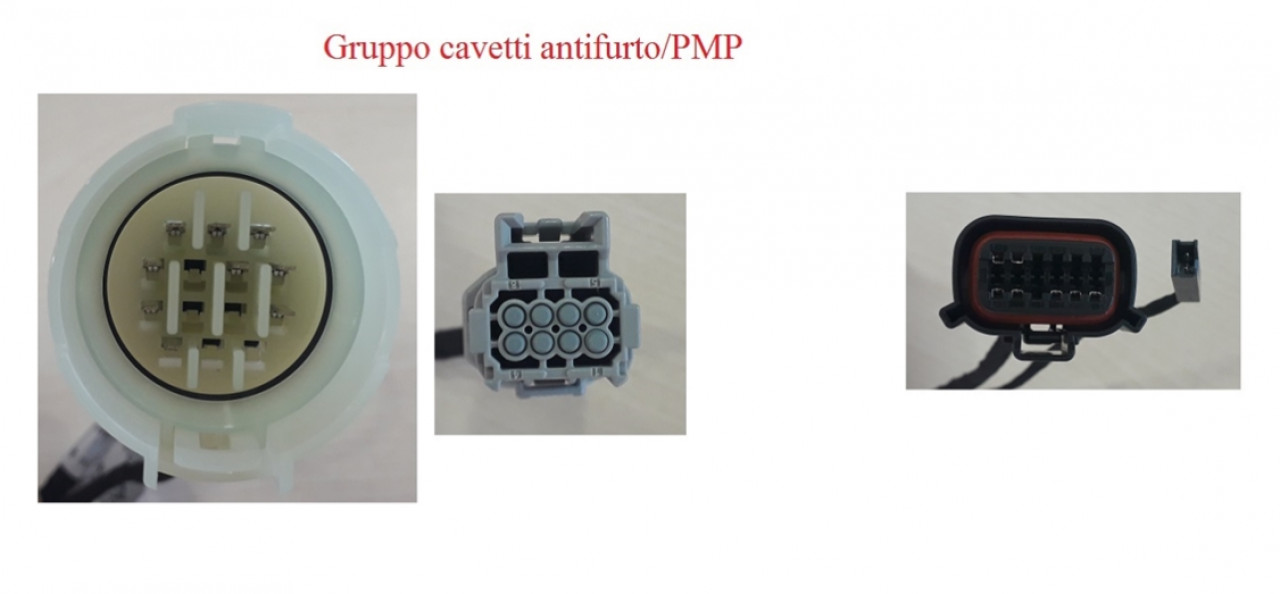 Kit di installazione per piattaforma multimediale e antifurto per MP3 HPE 300 /Sport (19-23)