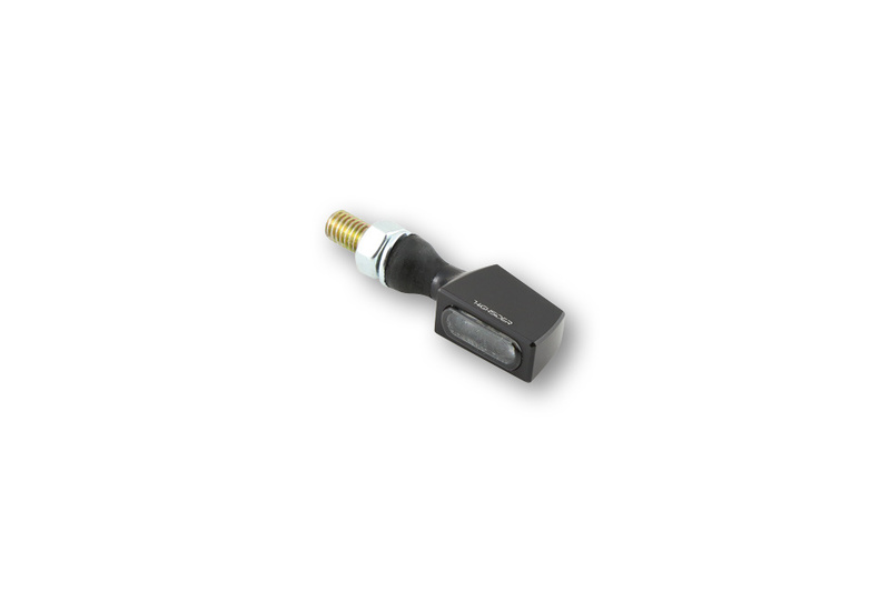 HIGHSIDER Pro Surface Indicatore LED alloggiamento nero / lente grigio fumo (coppia), anteriore e posteriore