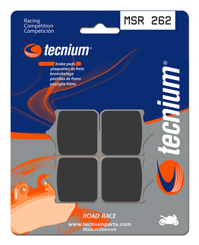Pastiglie freno Tecnium Professional Racing in metallo sinterizzato - MSR262