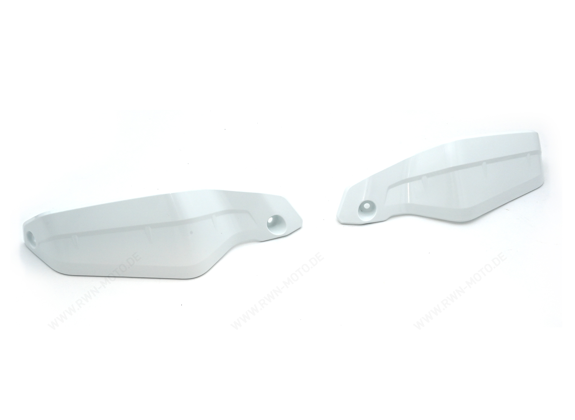 Protezioni per le mani bianche per XL 750 Transalp (23-)/E-Clutch (26-) e CRF1100L Africa Twin (20-)