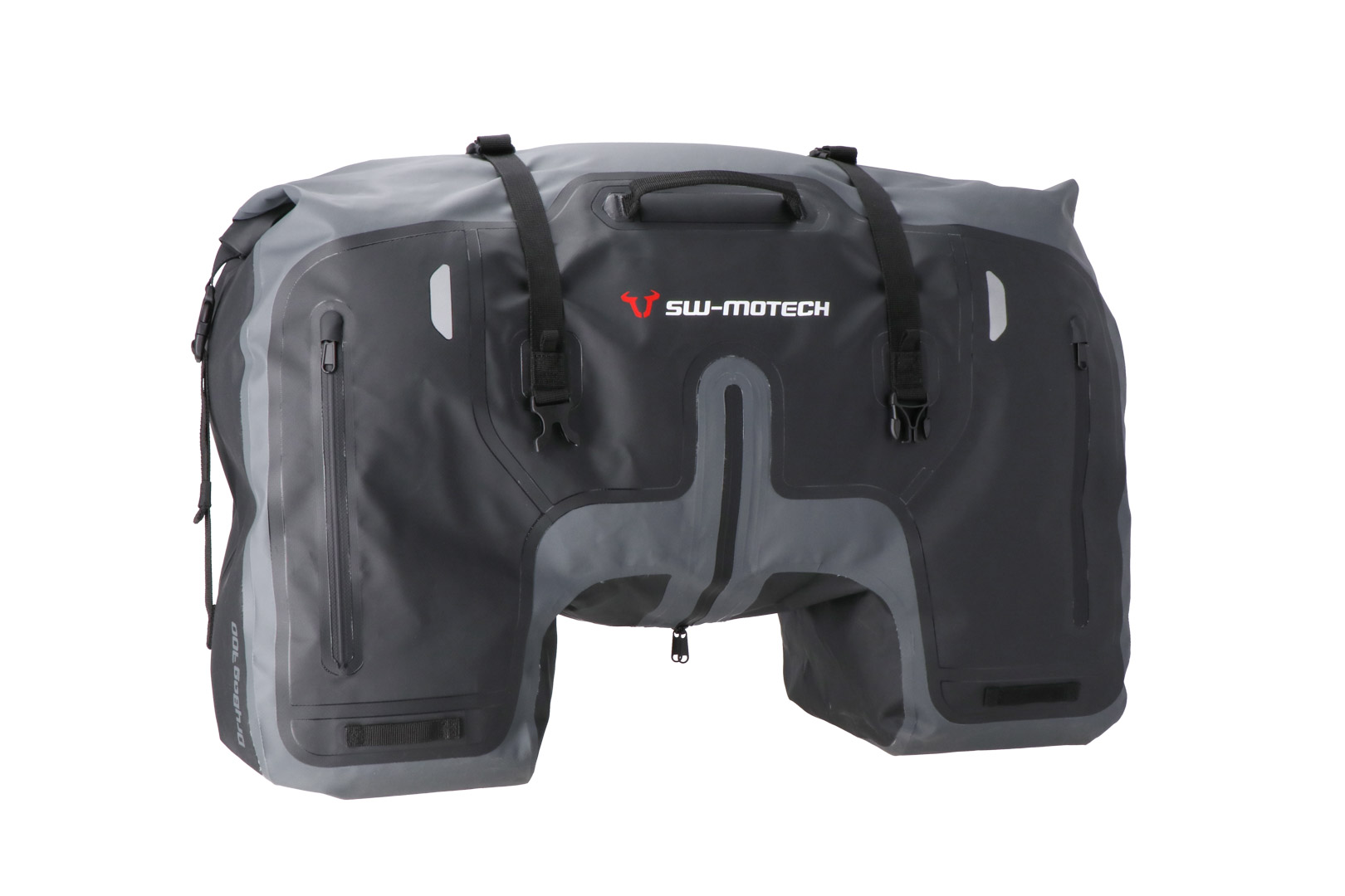 Borsa posteriore Drybag 700 per Moto Guzzi V85 TT /Travel, nero / grigio - SW Motech