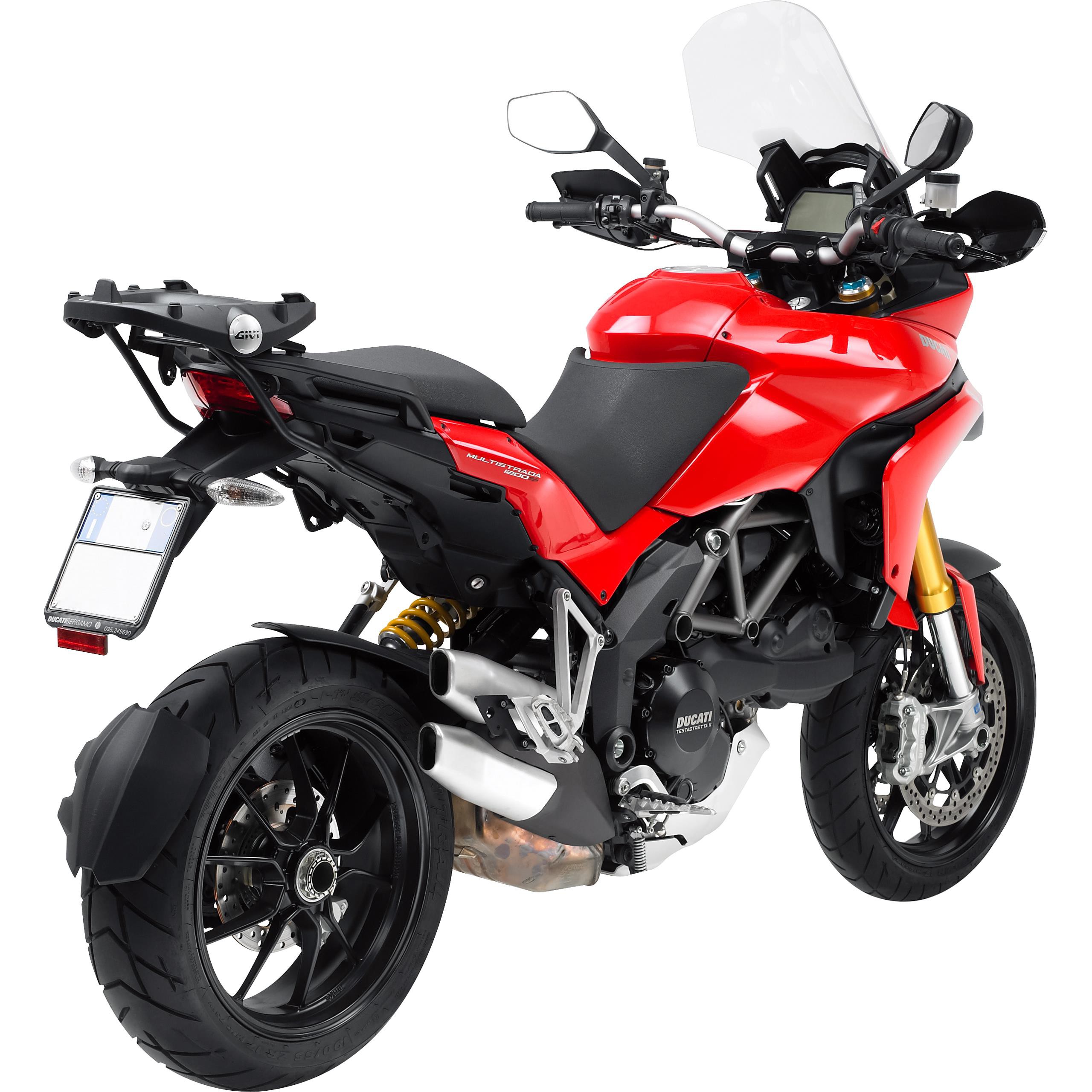 Porta bauletto Givi Ducati Multistrada 1200 per sistema Monokey