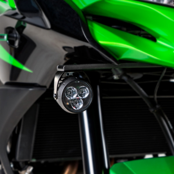Kit di montaggio del faro ausiliario per Kawasaki Versys 650 (14-21) - Barracuda