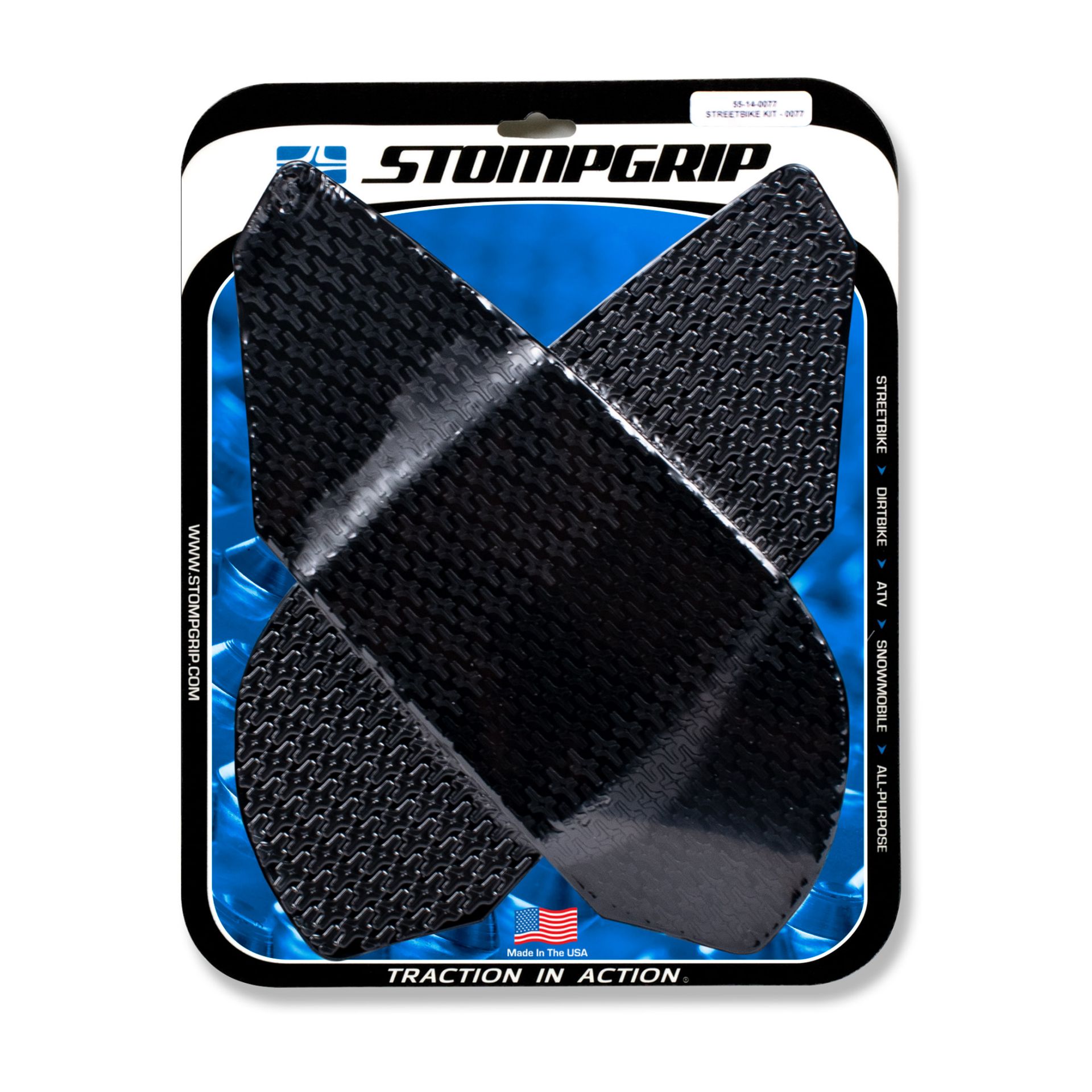 Stompgrip nero per Triumph Daytona 675 / Street Triple / R (06-12)