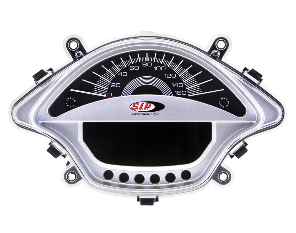 Contagiri / tachimetro per Vespa GTS/GTS Super 300cc FL ('14-), argento