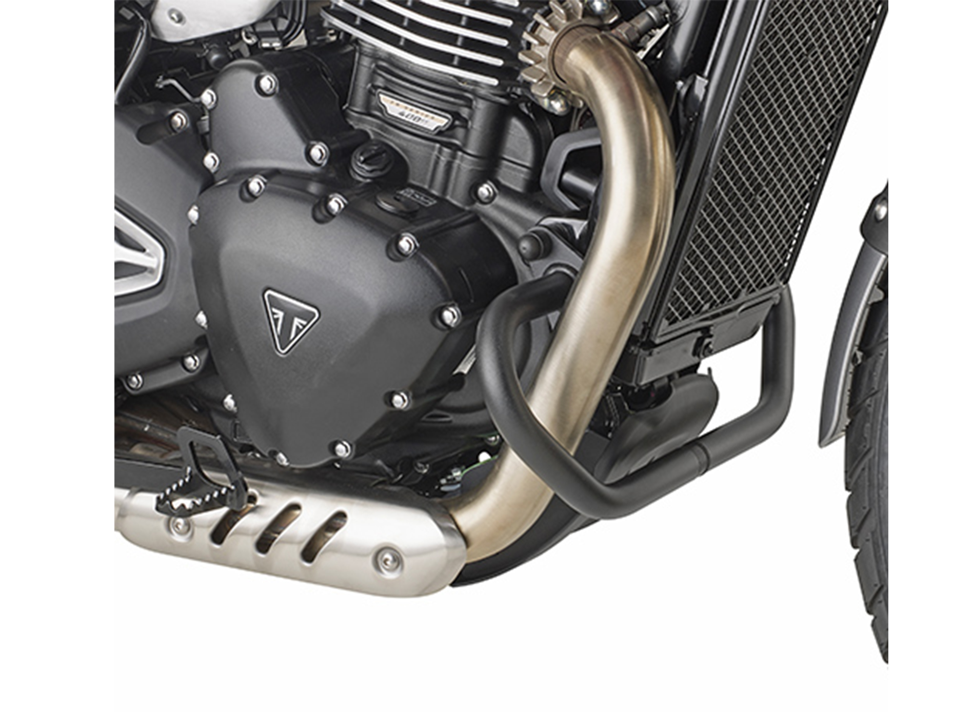 Crash bar nero per Triumph Scrambler 400 X / Speed 400 (2024-)