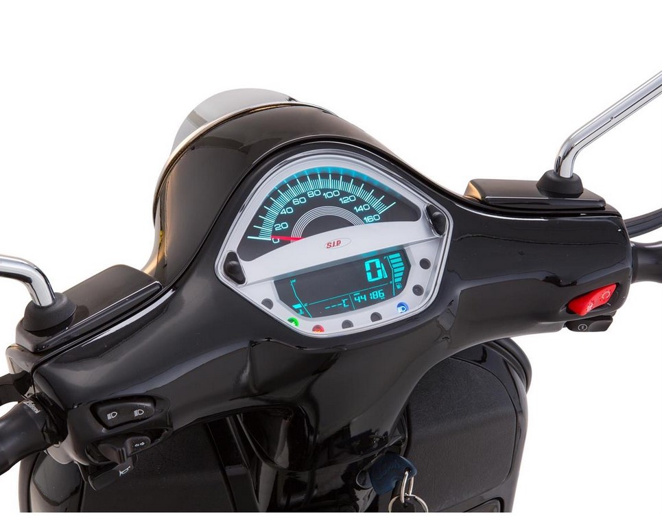 Contagiri / tachimetro per Vespa GTS 250cc (-'13), argento