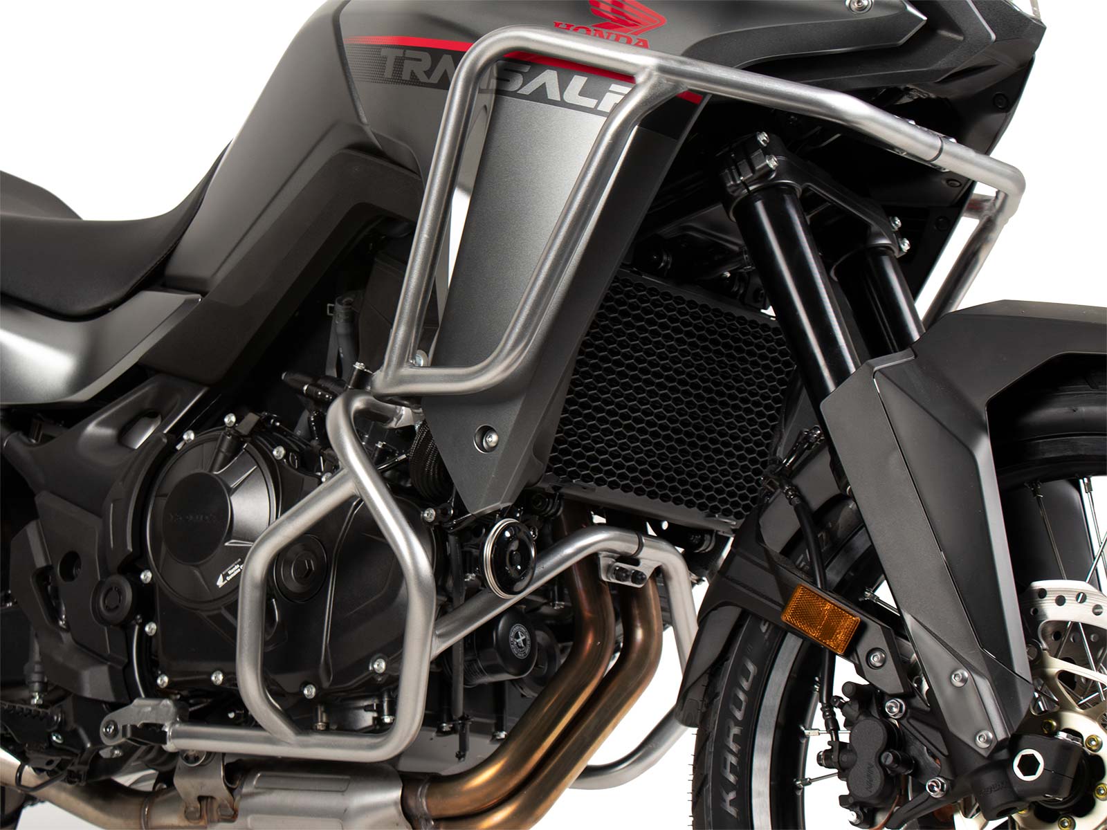 Protezione serbatoio argento per Honda XL 750 Transalp (25- ) Hepco & Becker