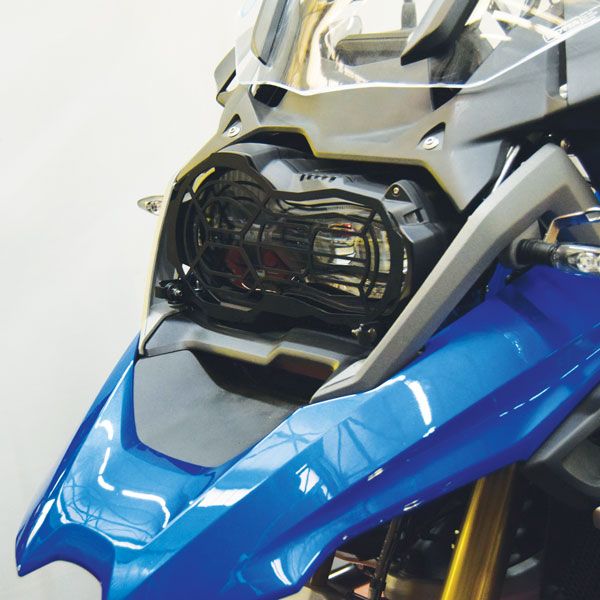 Griglia di protezione del faro per BMW R 1200 GS LC /Rallye, R 1250 GS, nero