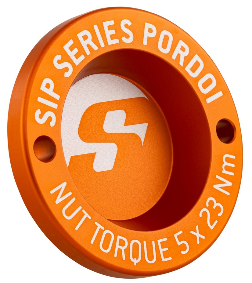 Tappo parapolvere 13" cerchio anteriore per Vespa GTS/​GTS Super/​GTV/​GT 125-300ccm, arancione opaco