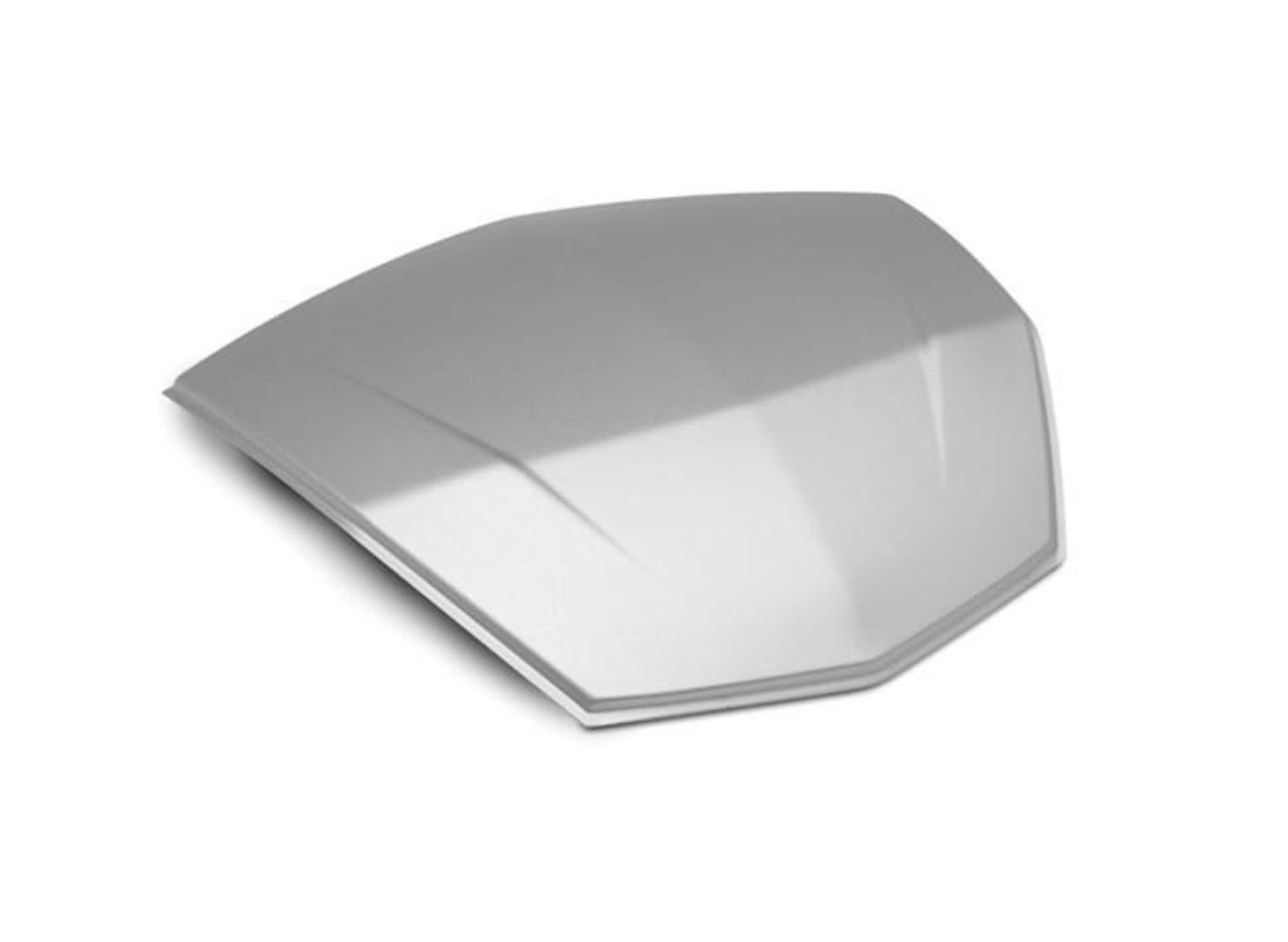 Inserto decorativo in alluminio anodizzato argento Originale Kawasaki