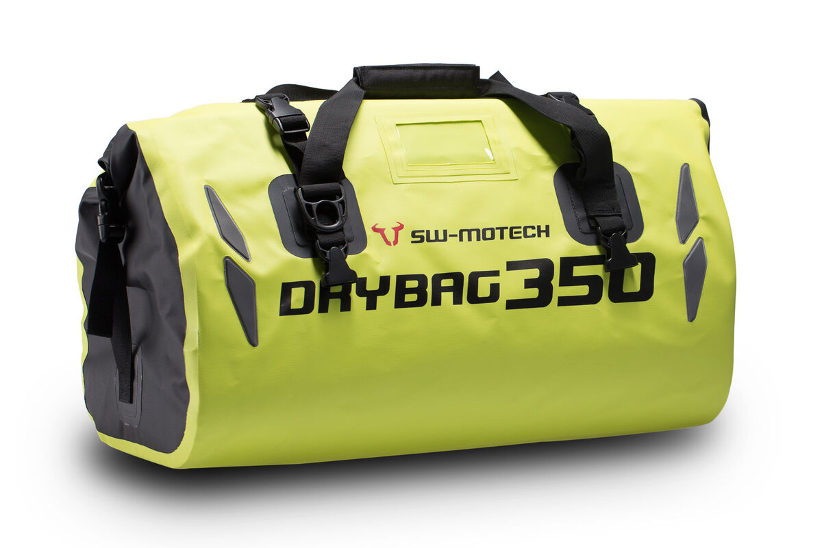Borsa posteriore Drybag 350 per Moto Guzzi V85 TT /Travel, giallo segnale - SW Motech
