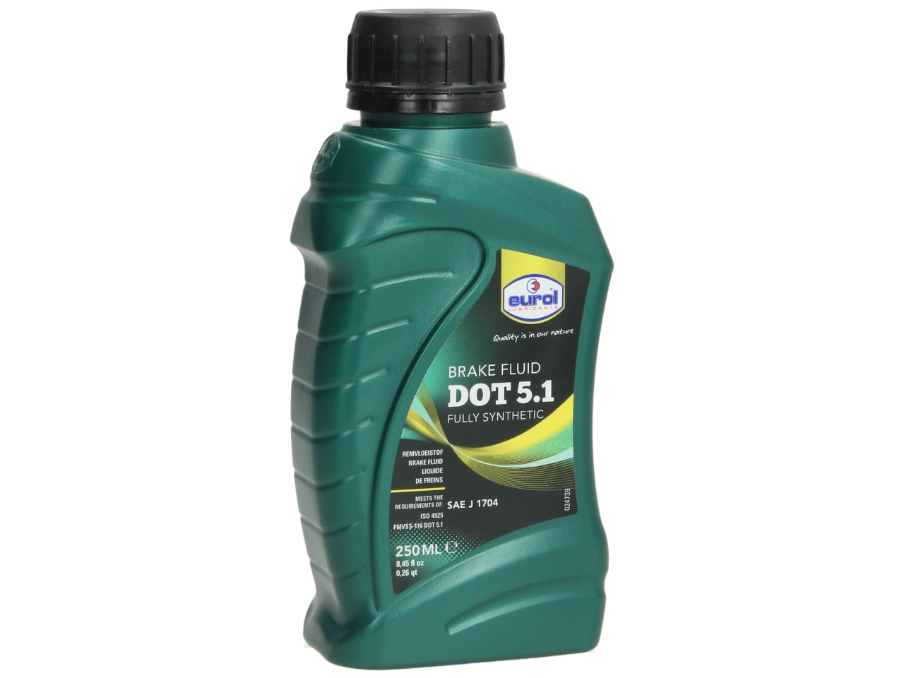 Liquido freni Eurol, DOT 5.1, 0,250 l, SAE J1703 / ISO 4925