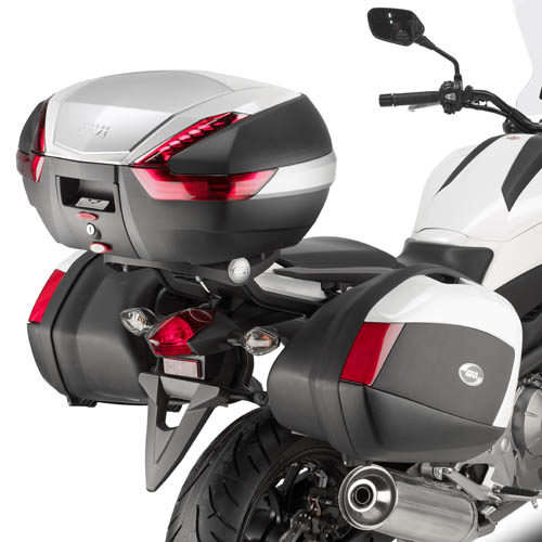 Portavaligie laterale per Honda NC700 / NC750 (Bj.12-15) Givi