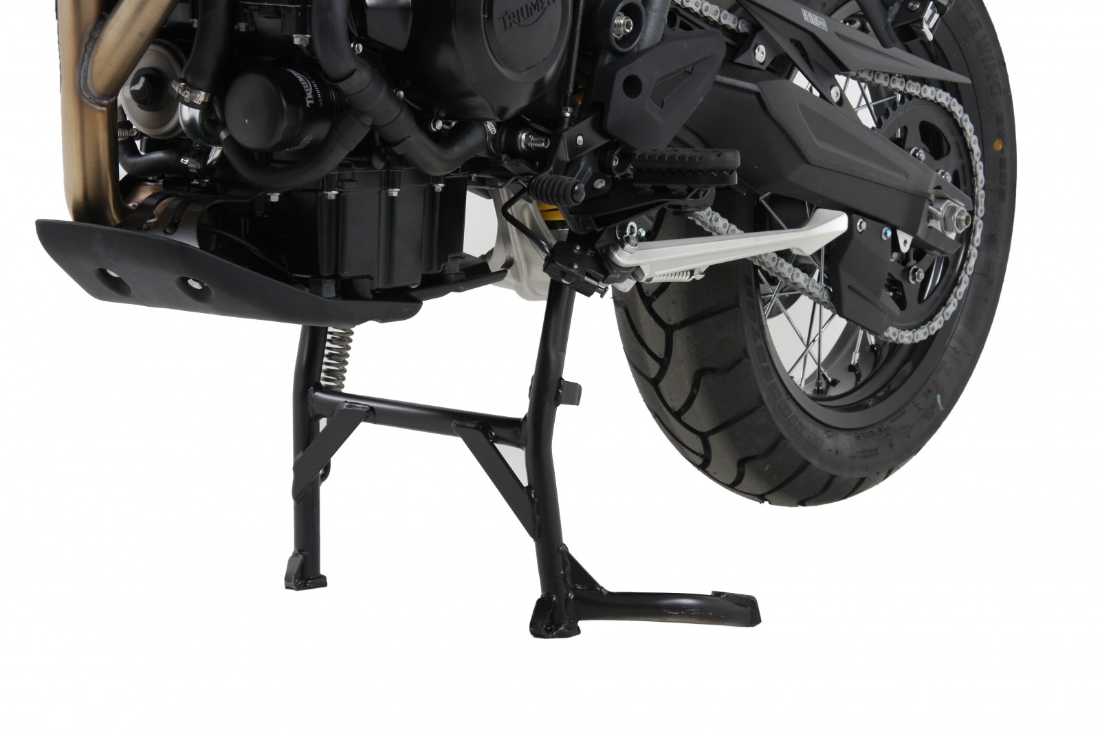 Cavalletto centrale nero per Triumph Tiger 800 (2010-2014)