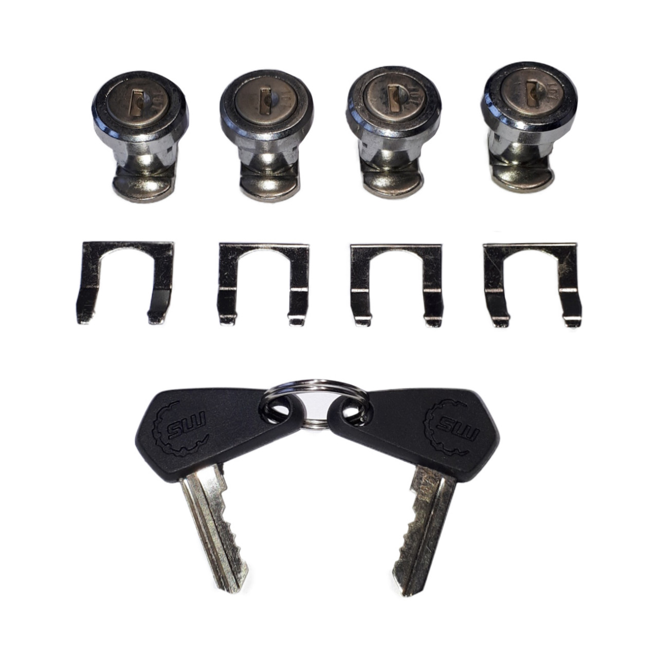 Set di serrature per Moto Guzzi set di valigie in alluminio per Stelivio 981074