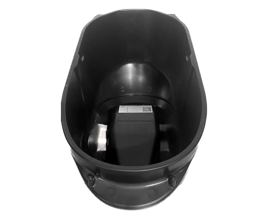 Vano portacasco per un massimo di due caschi per Vespa GTS/GTS Super/GTV 125-300cc ('19-) Big Box