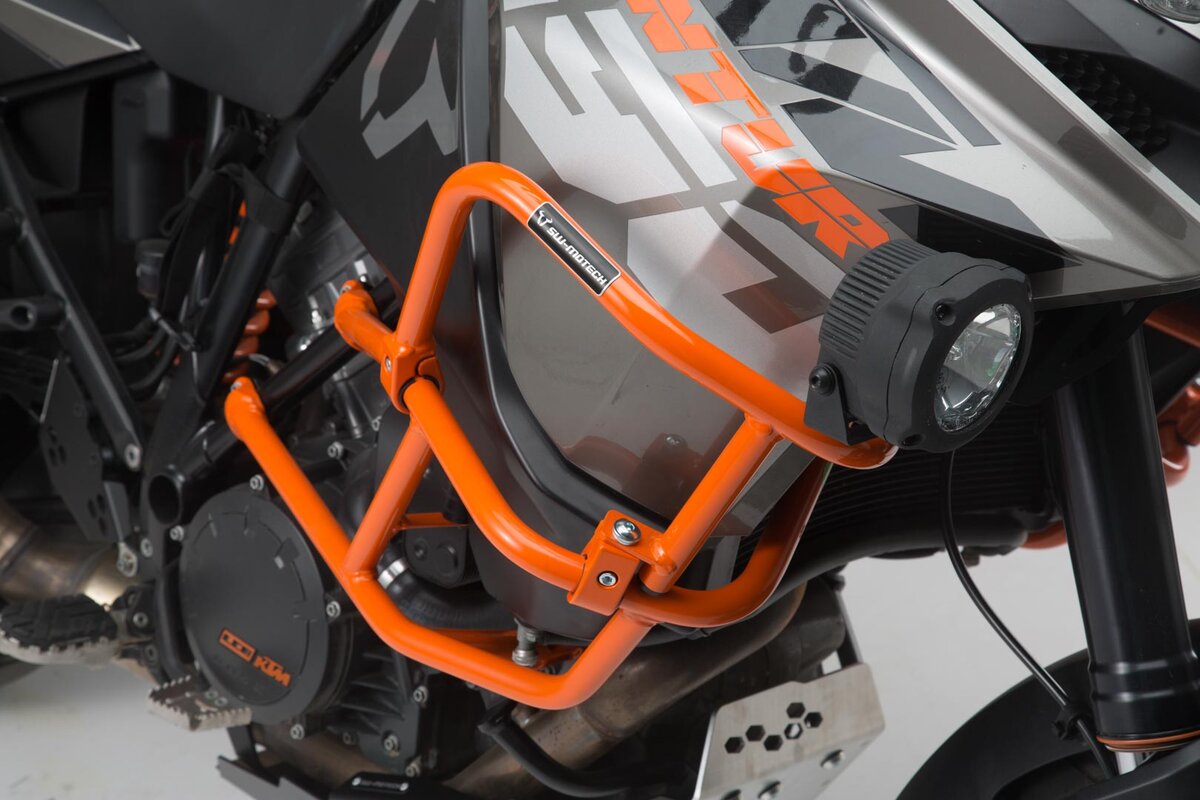 SW-Motech Barra di protezione superiore arancione per KTM 1050 /1190 Adventure /R - SW Motech