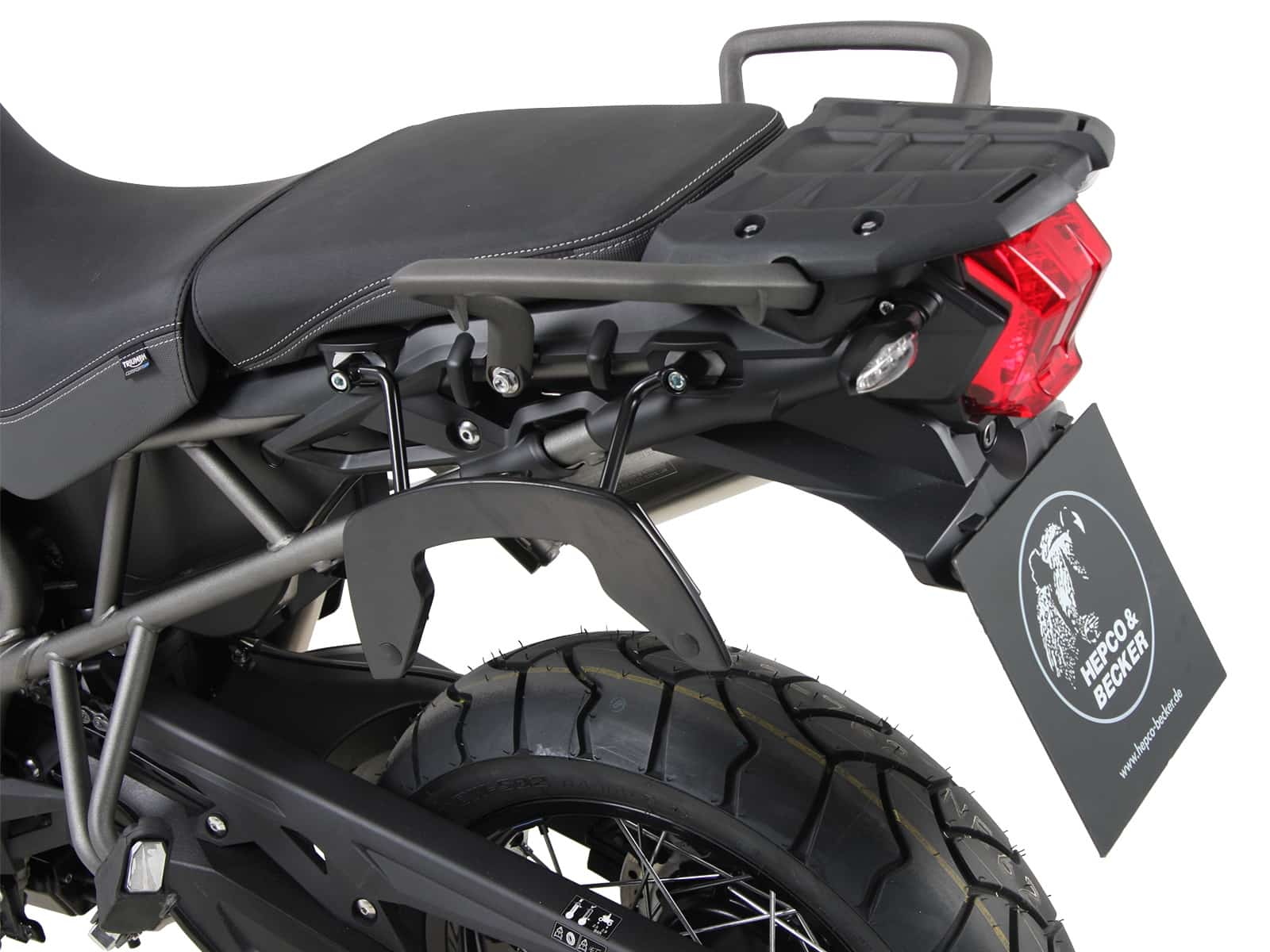 Portaborse C-Bow per Triumph Tiger 800 XC/XR (18-20) Hepco & Becker