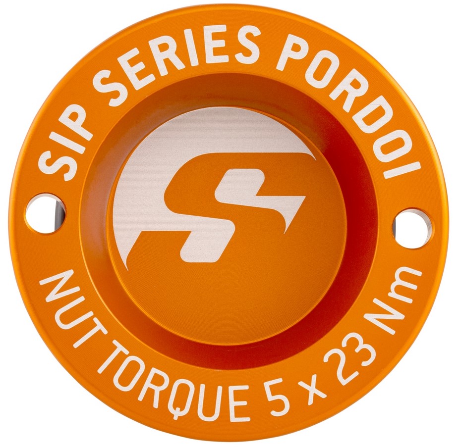 Tappo parapolvere 13" cerchio anteriore per Vespa GTS/​GTS Super/​GTV/​GT 125-300ccm, arancione opaco