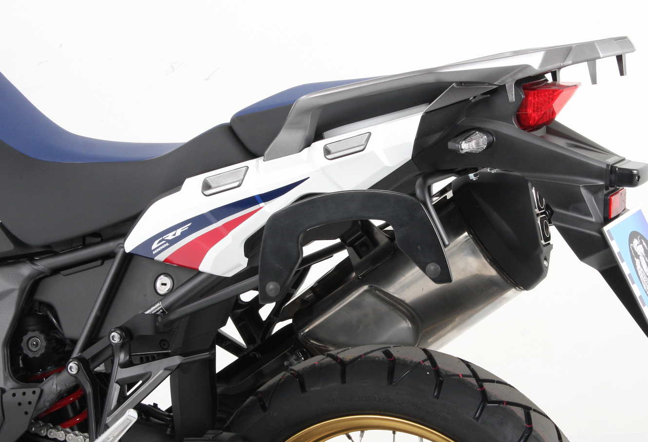 Portapacchi laterale C-Bow nero per Honda CRF 1000 Africa Twin (16-17) Hepco & Becker