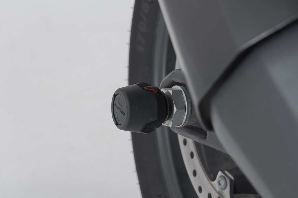SW-Motech Kit tamponi per asse posteriore nero per Harley-Davidson Pan America 1250 - SW Motech