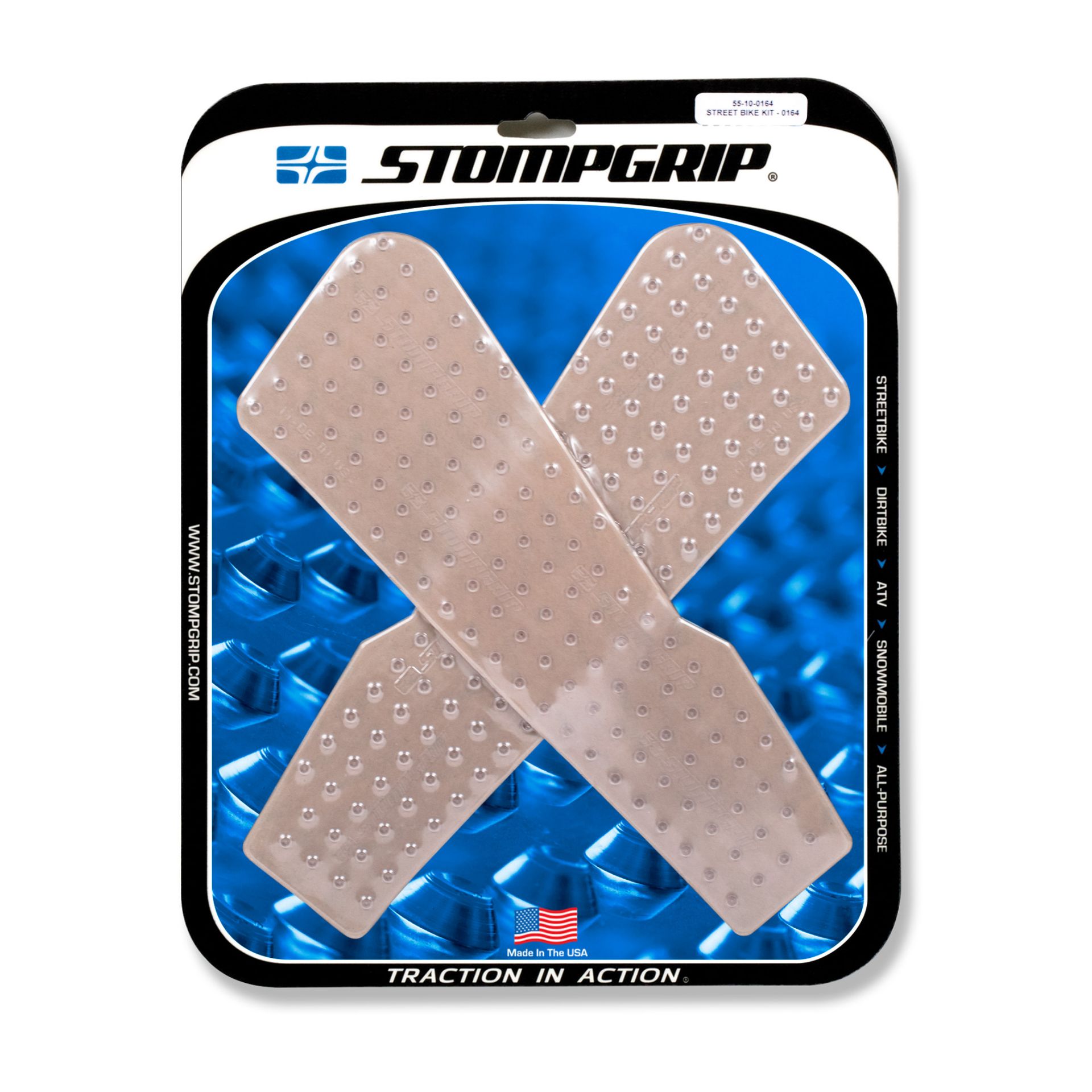 Stompgrip chiaro Volcano per BMW F750GS / F850GS 2019-21