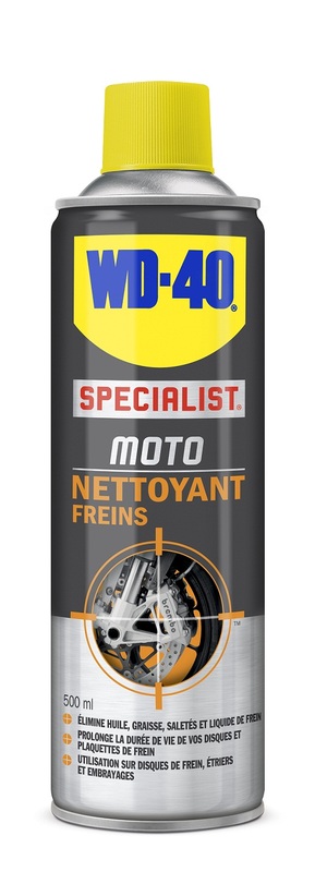 WD-40 Specialist® Detergente per freni moto - Spray 500ml