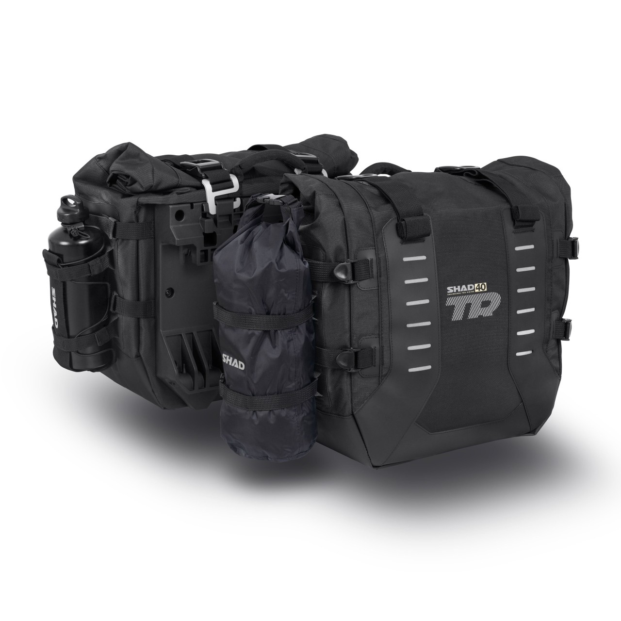 Set di borse laterali Shad TR40, nero, 40 l