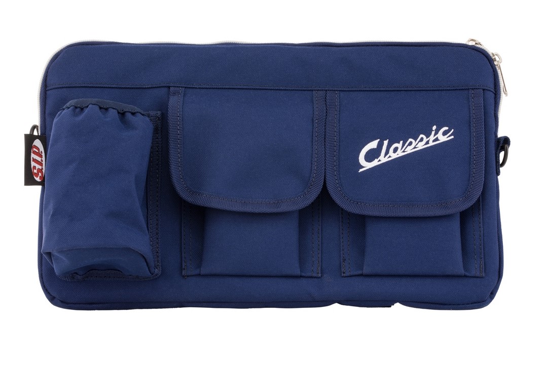 Borsa "Classic" per vano bagagli/portaoggetti Vespa - blu, nylon