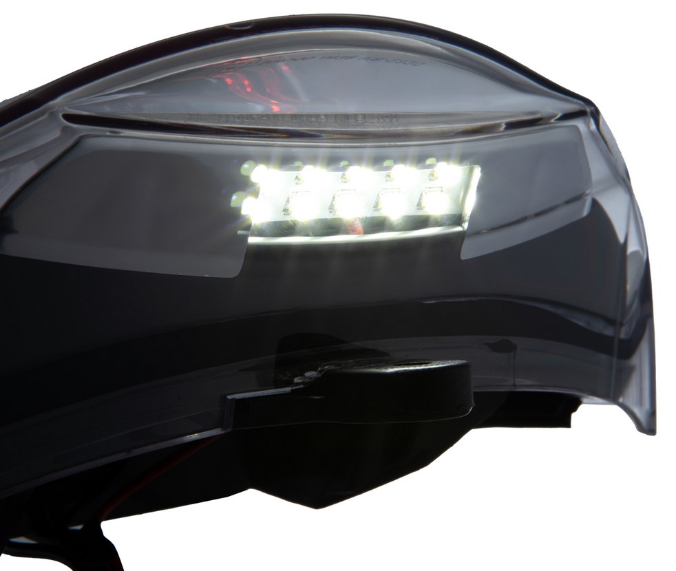 Fanale posteriore MK II LED per Vespa GTS/GTS Super/GTV 125-300cc HPE ('18-), trasparente