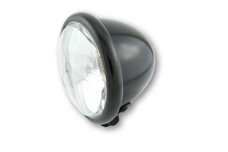 Faro intelligente HIGHSIDER da 4 pollici e mezzo stile Bates nero omologato (1 pezzo)