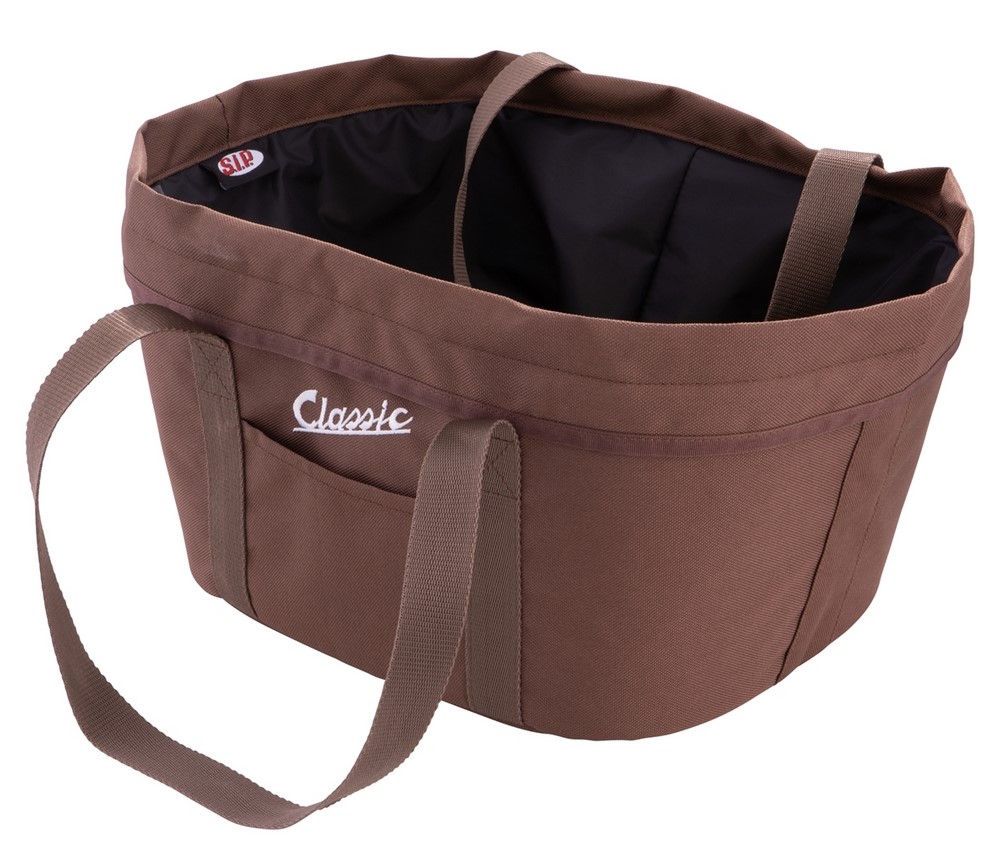 Borsa interna classica per Vespa per Top Case, marrone