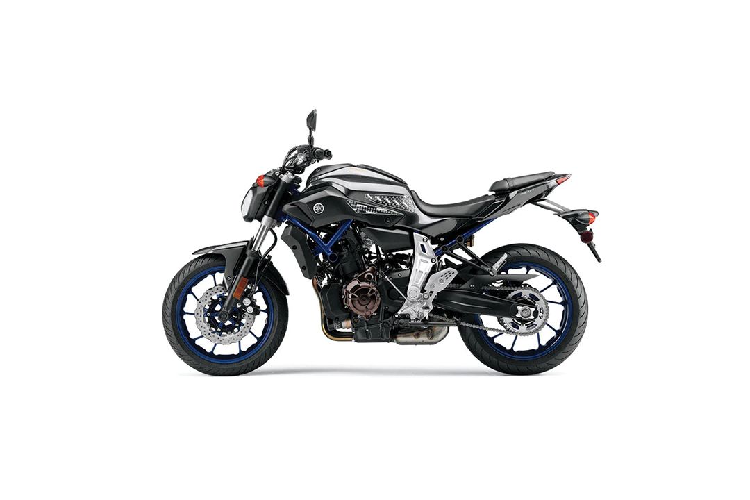 Stompgrip ibrido chiaro Volcano per Yamaha MT-07 2015-2017