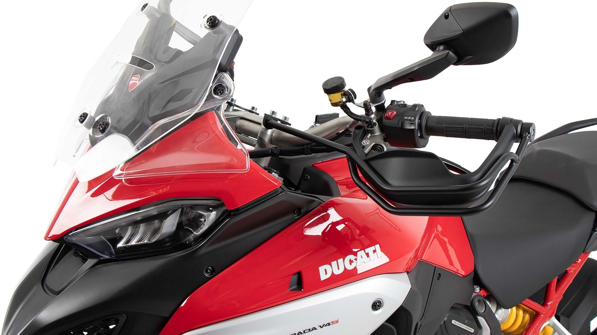 Set di protezioni nere per Ducati Multistrada V4/S/S Sport/Pikes Peak (21-24) /Rally (23-24)