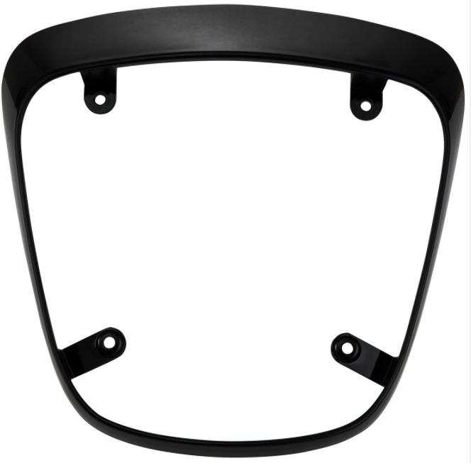 Fanale posteriore per Vespa Primavera/Sprint 50-150cc ('18-), nero lucido