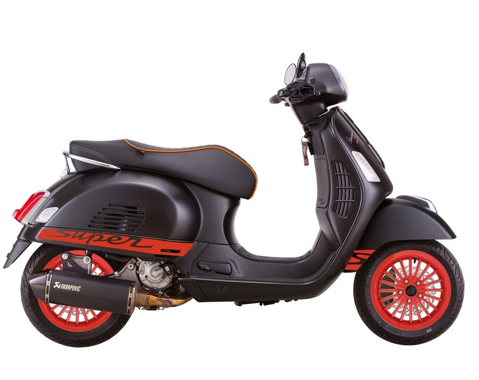 Cerchio anteriore/posteriore per Vespa GTS/​GTS Super/​GTV/​GT 60/​GT/​GT L 125-300ccm, rosso