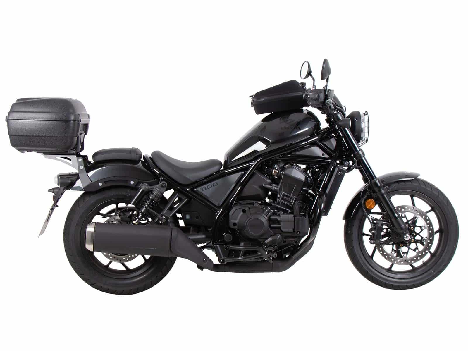 Portavaligie Alurack nero per Honda CMX 1100 Rebel /DCT /SE (25-) Hepco & Becker