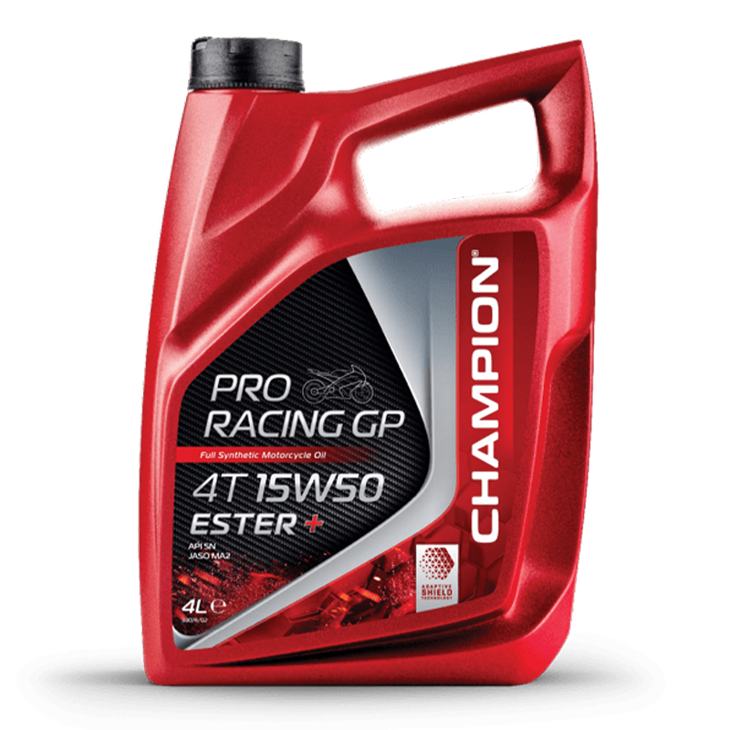 CHAMPION® Proracing GP 4T 15W-50 ESTER + olio motore completamente sintetico - 4 litri BMW F 650 GS Dakar, 02